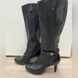 Bandolino Elegant Black Knee-High Women's Boots
